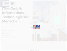 Tablet Screenshot of itfm.de
